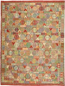 263X349 Kelim Afghan Old Stil Teppich Orientalischer Großer (Wolle, Afghanistan) Carpetvista