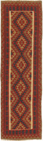  Orientalischer Kelim Maimane Teppich 77X282 Läufer Wolle, Afghanistan Carpetvista