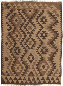  Orientalischer Kelim Teppich 149X197 Braun/Orange Wolle, Persien/Iran Carpetvista