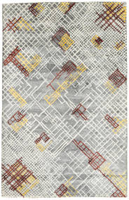 157X243 絨毯 Handtufted モダン グレー/ベージュ (ウール, インド) Carpetvista
