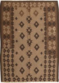  Oriental Kilim Rug 164X232 Brown/Orange Wool, Persia/Iran Carpetvista