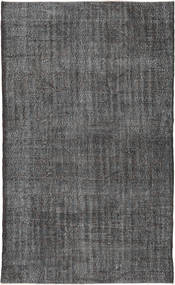Colored Vintage Rug 186X312 Dark Grey/Grey Wool, Turkey Carpetvista