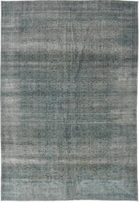 195X281 Colored Vintage Rug Modern Grey (Wool, Turkey) Carpetvista