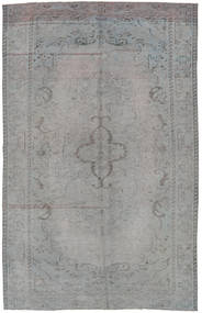 Colored Vintage Rug 167X265 Grey Wool, Turkey Carpetvista