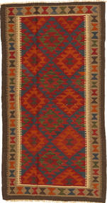  Kilim Maimane Rug 102X197 Wool Brown/Red Small Carpetvista