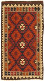  106X189 Kilim Maimane Rug Brown/Red Afghanistan Carpetvista