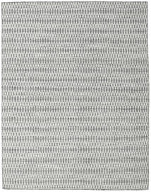 Kelim Long Stitch 190X240 Dark Grey Plain (Single Colored) Wool Rug