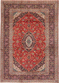  253X375 Keshan Teppich Rot/Braun Persien/Iran Carpetvista