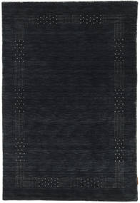  ウール 絨毯 120X180 Loribaf Loom Fine Beta ブラック/グレー 小