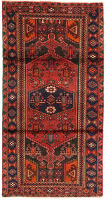  105X207 Medallion Small Zanjan Rug Wool, Carpetvista