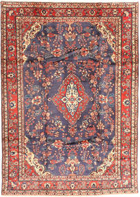  Hamadan Shahrbaf 210X300 Persischer Wollteppich Rot/Grau Carpetvista