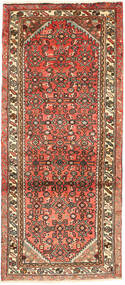  79X185 Medallion Small Hosseinabad Rug Wool, Carpetvista