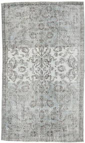 Colored Vintage Rug 168X284 Grey/Light Grey Wool, Turkey Carpetvista