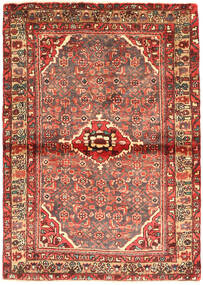  Hosseinabad Rug 110X155 Persian Wool Small Carpetvista