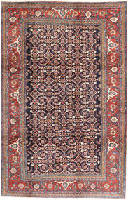 絨毯 ハマダン 207X325 レッド/グレー (ウール, ペルシャ/イラン)