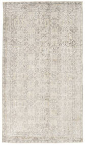 112X200 絨毯 カラード ヴィンテージ モダン ベージュ/グレー (ウール, トルコ) Carpetvista