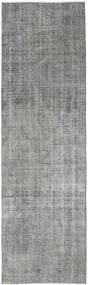 91X303 絨毯 カラード ヴィンテージ モダン 廊下 カーペット グレー (ウール, トルコ) Carpetvista