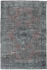 Colored Vintage Rug 216X321 Grey/Dark Grey Wool, Turkey Carpetvista
