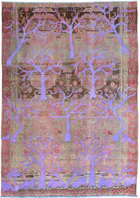 Colored Vintage Teppich 140X200 Wolle, Persien/Iran Carpetvista
