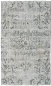 Colored Vintage Rug 154X263 Grey/Light Grey Wool, Turkey Carpetvista