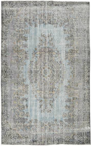 Colored Vintage Rug 186X300 Grey/Light Grey Wool, Turkey Carpetvista