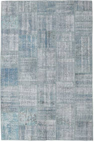 絨毯 パッチワーク 197X301 グレー/ライトグレー (ウール, トルコ)