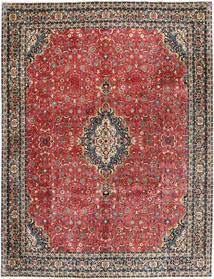  Bidjar With Silk Rug 297X385 Persian Red/Brown Large