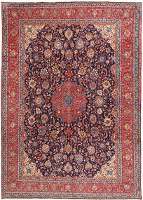  Persian Sarouk Rug 272X382 Red/Dark Pink Large (Wool, Persia/Iran)