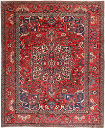 330X407 Dywan Orientalny Baktjar Czerwony/Ciemnoczerwony Duży (Wełna, Persja/Iran) Carpetvista