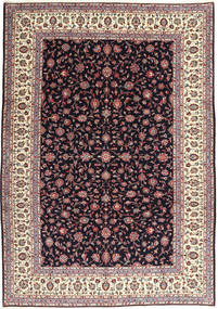  Persischer Keshan Teppich 249X348 Rot/Dunkellila (Wolle, Persien/Iran)