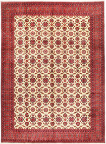  Afegão Khal Mohammadi Tapete 295X395 Lã Vermelho/Bege Grande