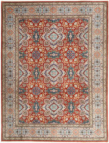  Tabriz 50 Raj Rug 302X393 Persian Wool Red/Grey Large