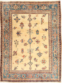 Heriz Teppich 218X292 Beige/Grau Wolle, Persien/Iran Carpetvista
