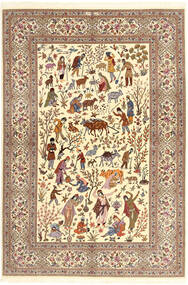  150X220 Small Ilam Sherkat Farsh Silk Rug