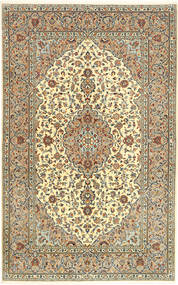 Keshas Getekend: Shadsar Vloerkleed 141X226 Beige/Geel Wol, Perzië/Iran Carpetvista