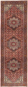 絨毯 ペルシャ ゴルトー 87X297 廊下 カーペット レッド/茶色 (ウール, ペルシャ/イラン)
