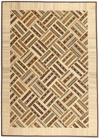  Persischer Kelim Patchwork Teppich 208X293 Beige/Orange (Wolle, Persien/Iran)