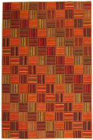  Persischer Kelim Patchwork Teppich 193X291 (Wolle, Persien/Iran)