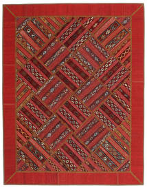  Persisk Kelim Patchwork Teppe 156X198 (Ull, Persia/Iran)