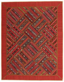 Tapis Kilim Patchwork 154X196 (Laine, Perse/Iran)