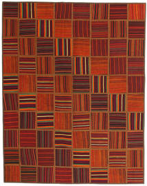  Kilim Patchwork Tapete 155X196 Persa Lã Pequeno