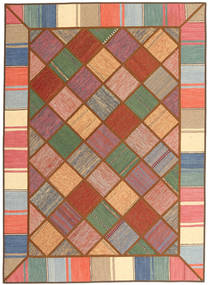 152X207 Kelim Patchwork Teppich Moderner (Wolle, Persien/Iran)