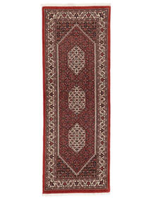  Orientalischer Bidjar Mit Seide Teppich 73X200 Läufer Wolle, Persien/Iran Carpetvista