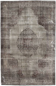 絨毯 カラード ヴィンテージ 200X295 グレー/茶色 (ウール, パキスタン)