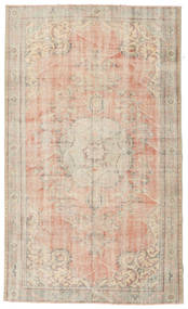 167X280 Colored Vintage Teppich Beige/Hellgrau Türkei Carpetvista