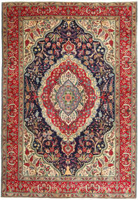 Täbriz Patina Teppich 247X360 Rot/Beige Wolle, Persien/Iran Carpetvista