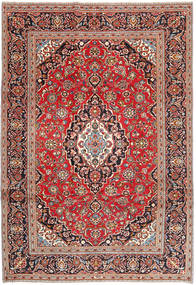  Kashan Patina 242X345 Perzsa Gyapjúszőnyeg Piros/Narancssárga Nagy Carpetvista