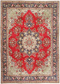 Tabriz Patina Rug 245X340 Red/Beige (Wool, Persia/Iran)