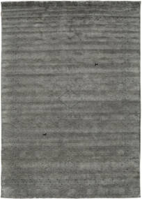 Loribaf Loom Fine Alfa 240X340 Large Grey Plain (Single Colored) Wool Rug