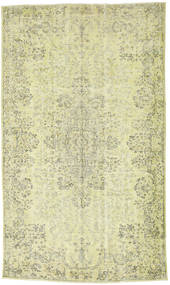 172X291 絨毯 カラード ヴィンテージ モダン グリーン/グリーン (ウール, トルコ) Carpetvista